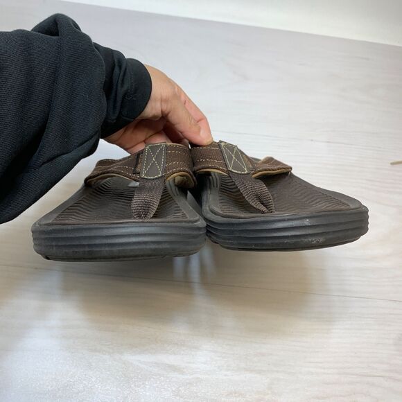 Skechers Sargo Wolters Brown Flip Flops Sandals Mens Size 10 204045‎ main image 5